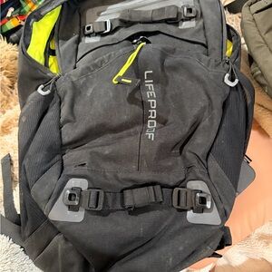LifeProof Charcoal and Neon Waterproof Backpack